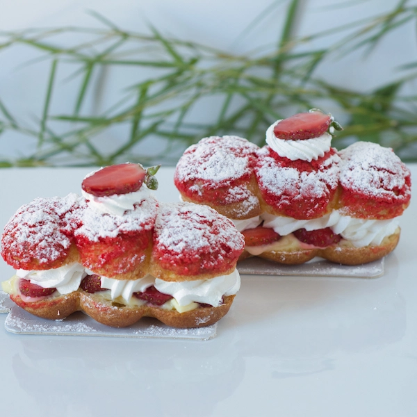 Éclair fraise citron